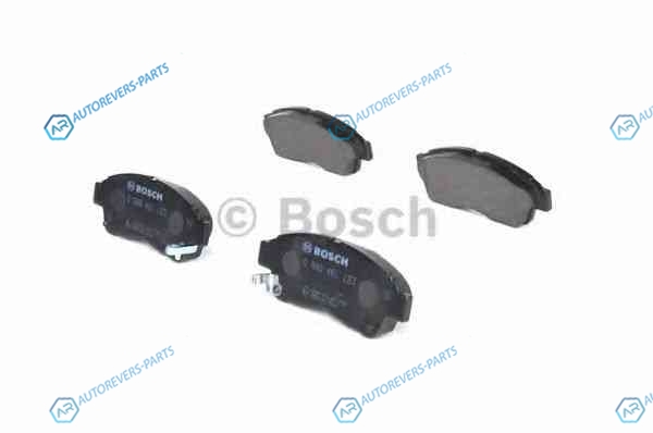 0 986 461 123 Колодки тормозные дисковые | перед