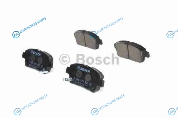 0 986 424 803 Колодки тормозные дисковые | перед