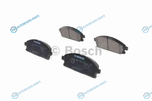 0 986 424 715 Колодки тормозные дисковые | перед