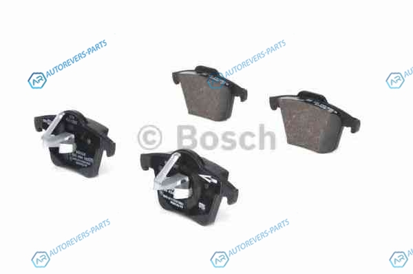 0 986 494 102 Колодки тормозные дисковые | зад