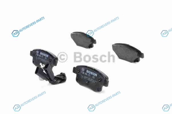 0 986 494 171 Колодки тормозные дисковые | зад