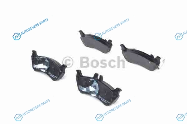 0 986 424 708 Колодки тормозные дисковые | зад