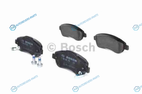 0 986 494 379 Колодки тормозные дисковые | перед