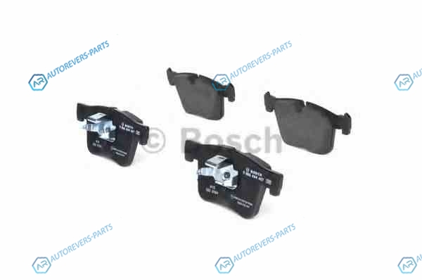 0 986 494 487 Колодки тормозные дисковые | перед
