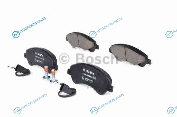 0 986 494 236 Колодки тормозные дисковые | перед