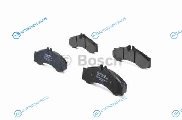 0 986 424 832 Колодки тормозные дисковые | перед