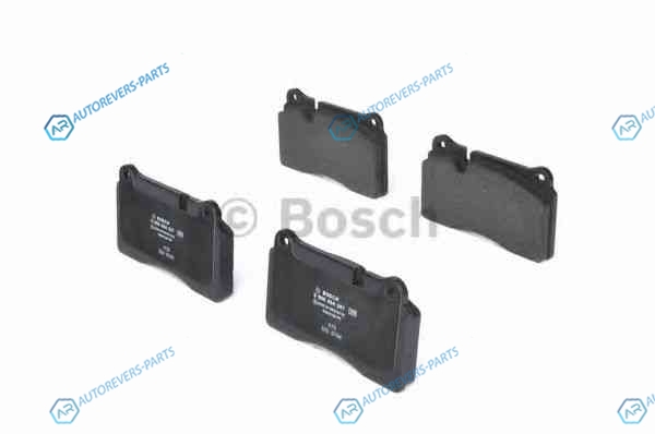 0 986 494 207 Колодки тормозные дисковые | перед