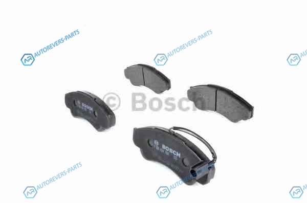 0 986 424 769 Колодки тормозные дисковые | перед