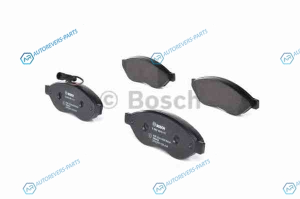 0 986 494 111 Колодки тормозные дисковые | перед