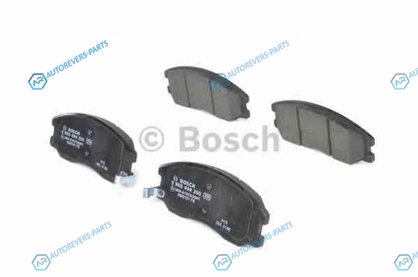 0 986 494 250 Колодки тормозные дисковые | перед