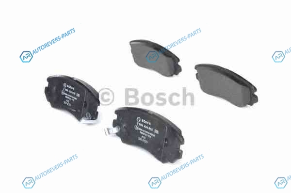 0 986 424 815 Колодки тормозные дисковые | перед