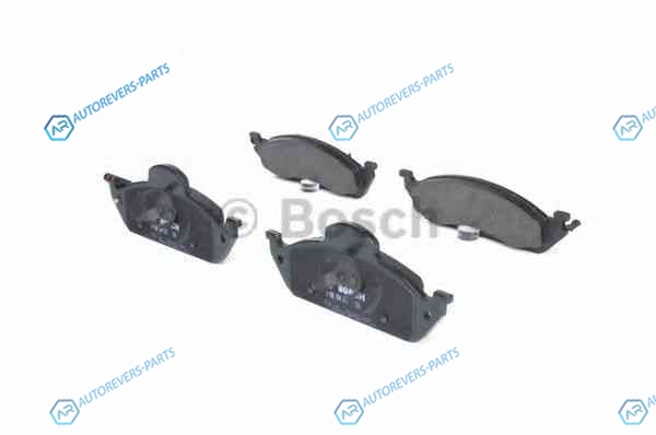 0 986 424 611 Колодки тормозные дисковые | перед