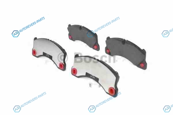 0 986 494 206 Колодки тормозные дисковые | перед