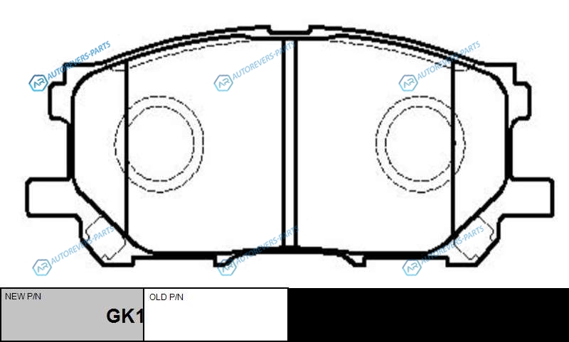 CKT-45  GK1059 Колодки тормозные дисковые