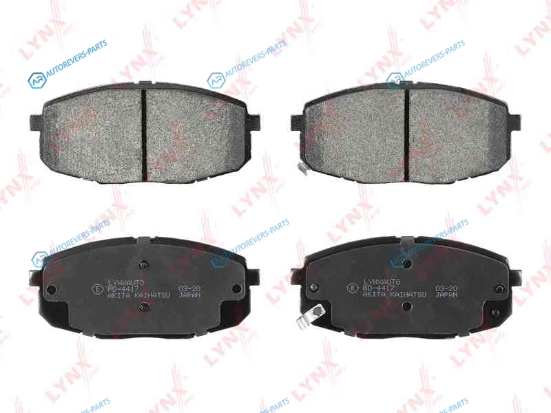 BD-4417 Колодки тормозные дисковые | перед