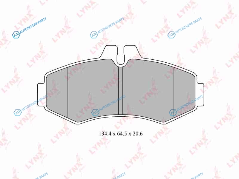 BD-5339 Колодки тормозные дисковые | перед