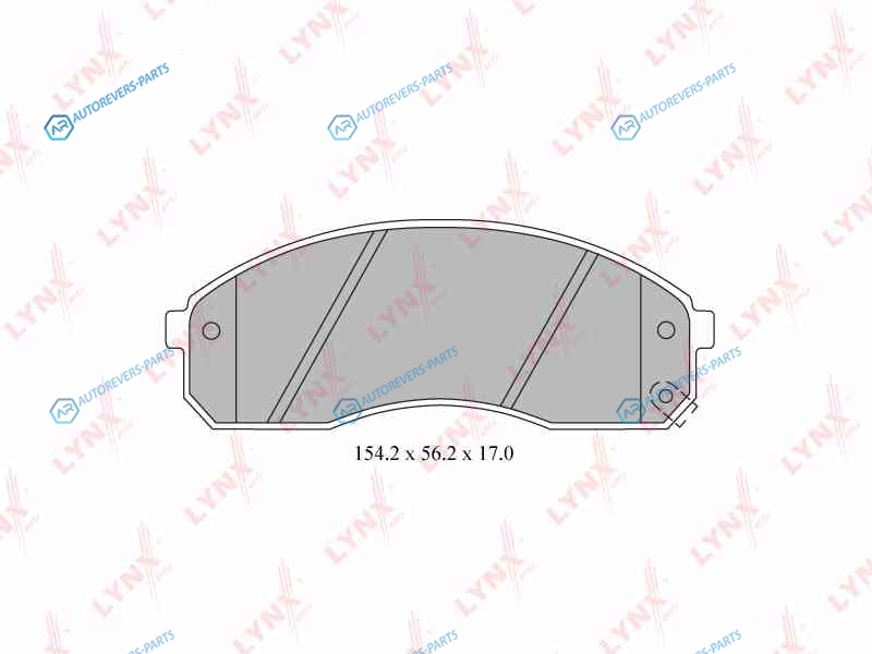 BD-4406 Колодки тормозные дисковые | перед
