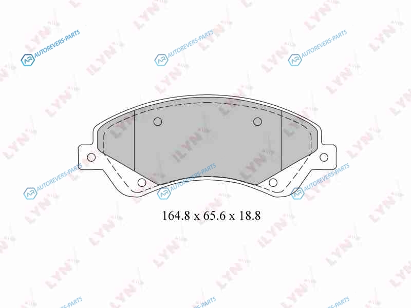 BD-3034 Колодки тормозные дисковые | перед