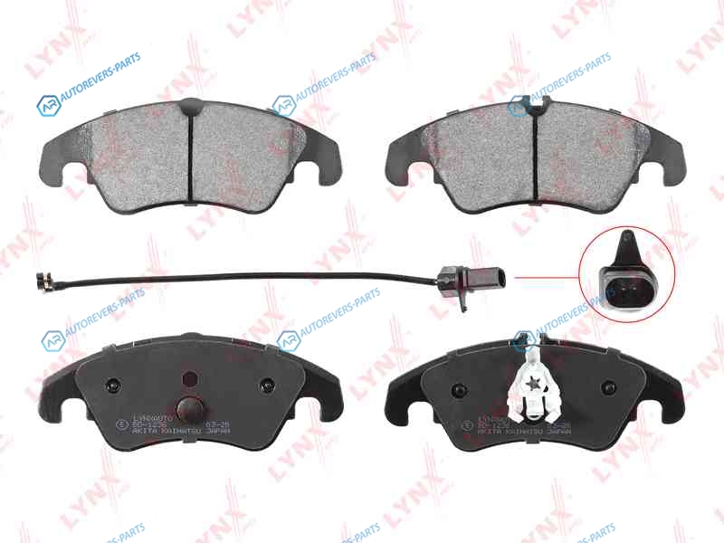BD-1236 Колодки тормозные дисковые | перед