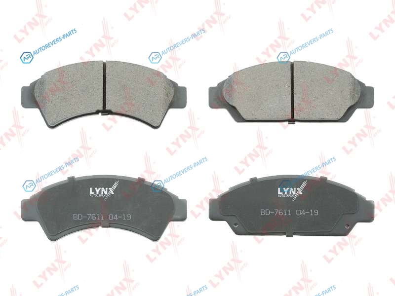 BD-7611 Колодки тормозные дисковые | перед