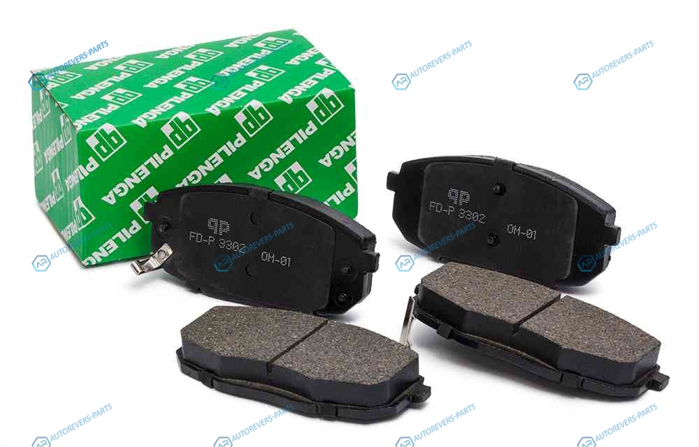 FD-P 3302 Колодки тормозные дисковые |перед правлев |