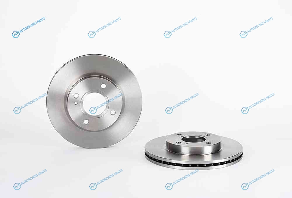 09.A968.24 Диск тормозной Standard | перед