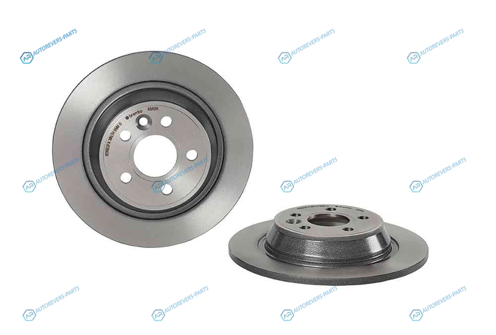 08.A540.11 Диск тормозной UV Coated | зад