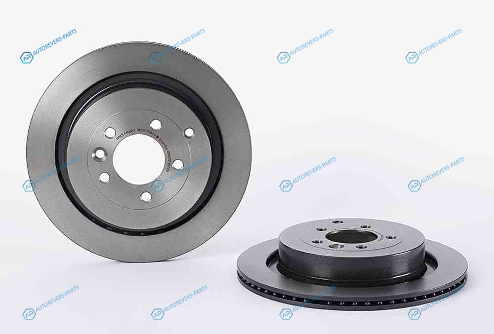 09.8876.31 Диск тормозной UV Coated | зад