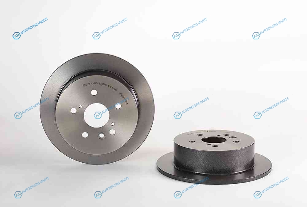 08.A111.11 Диск тормозной UV Coated | зад