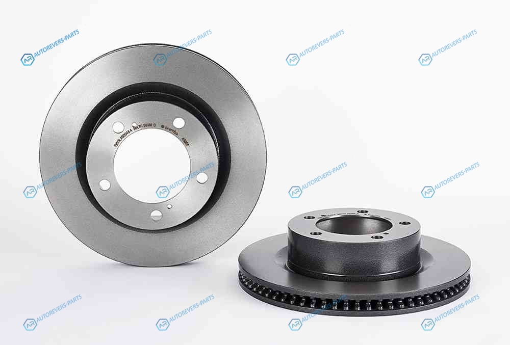 09.A966.11 Диск тормозной UV Coated | перед