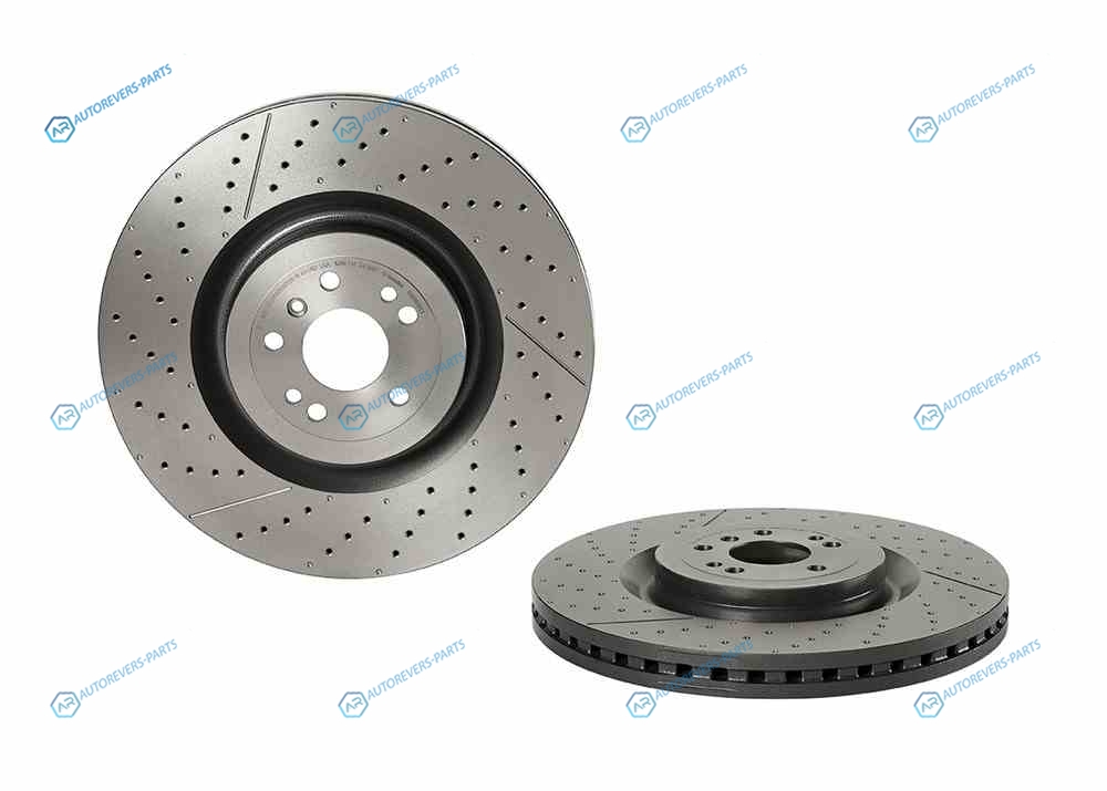 09.B805.11 Диск тормозной UV Coated | перед