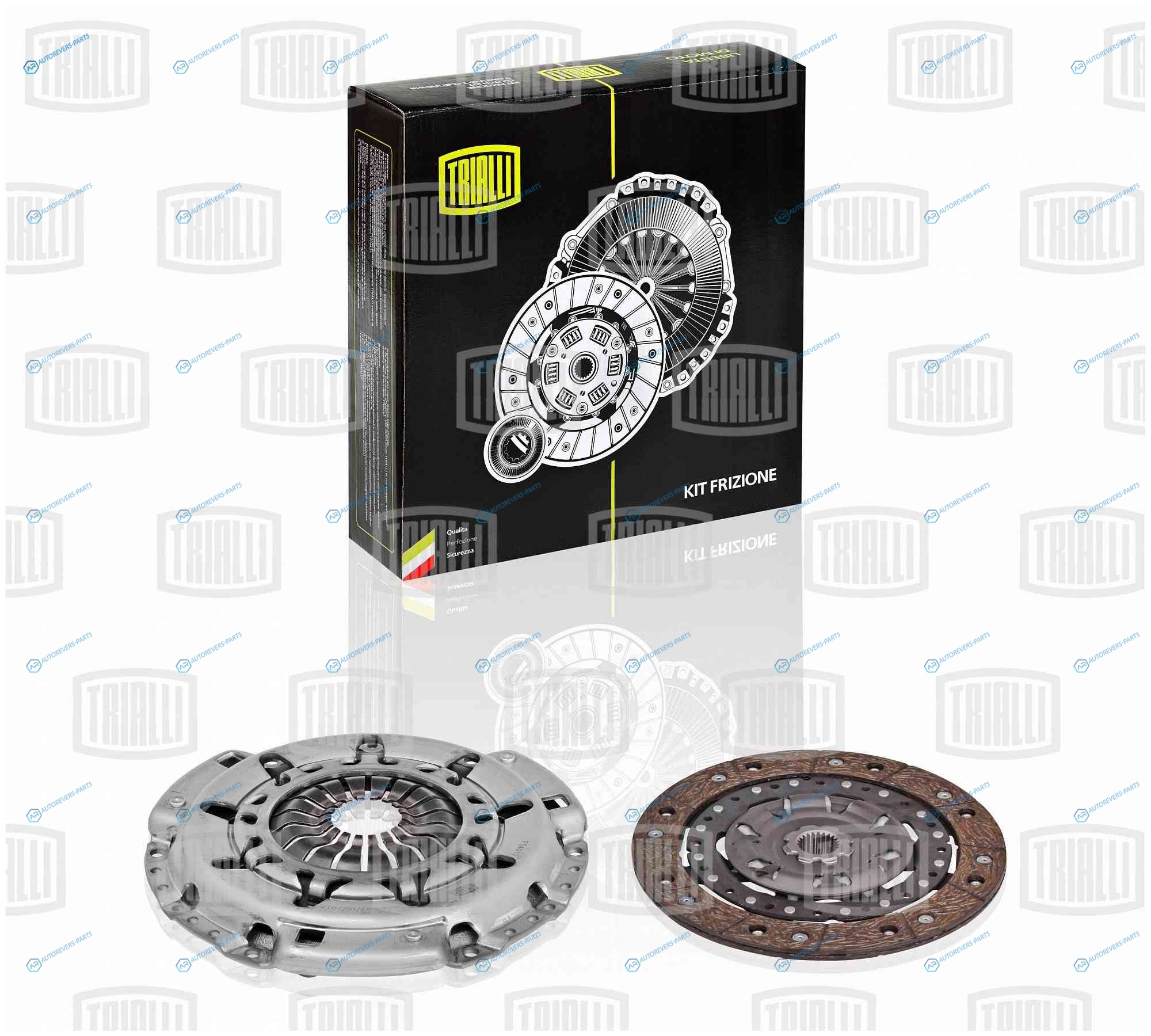FR 1017 Сцепление в сборе (кмпл. без муфты) для ам Ford Focus II (05-) 2.0i