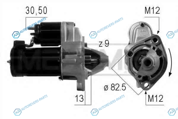 220004 Стартер MESSMER