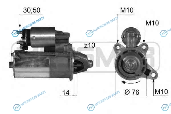 220364 Стартер MESSMER