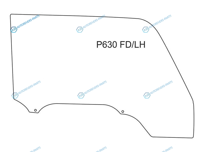 P630 FDLH Стекло переднее левое опускное MAZDA TITAN CABOVER TRUCK 89-00