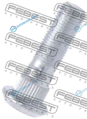 0284-004-PCS10 Шпилька колёсная (комплект 10 шт. в упаковке)