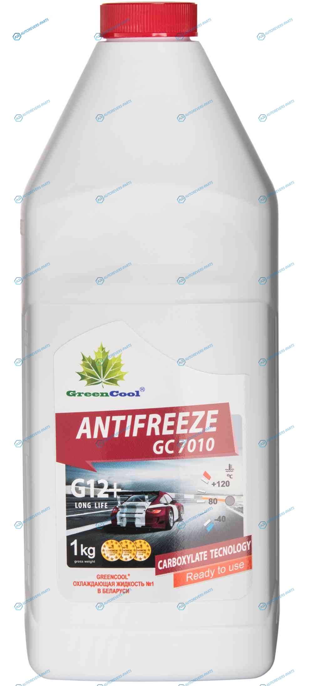 792248 Антифриз GreenCool GC7010 G12+. 1 кг (красн.) BASF Carboxylate Long Life