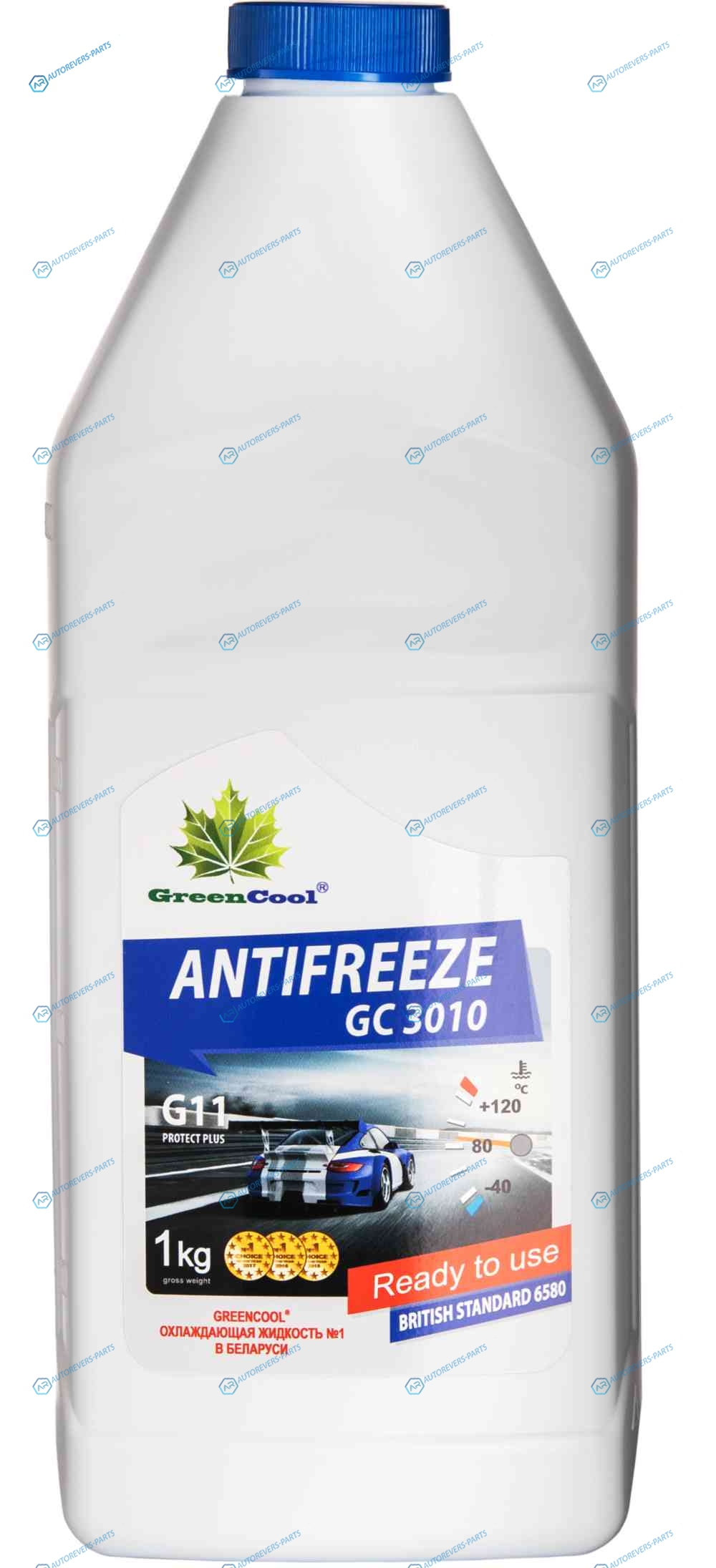 791968 Антифриз GreenCool GC3010 G11. 1 кг (син.)