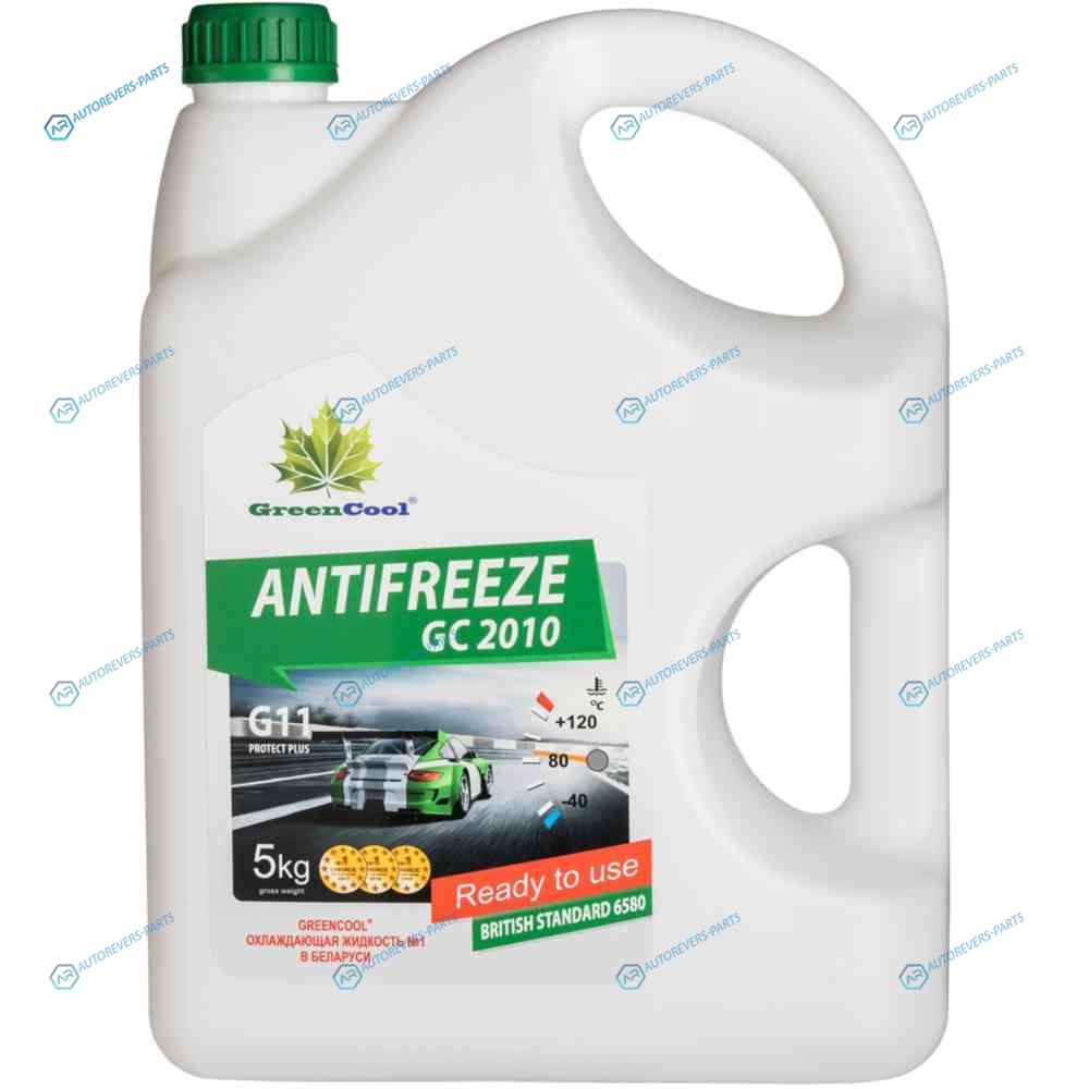 791661 Антифриз GreenCool GC2010 G11. 5 кг (зел.)