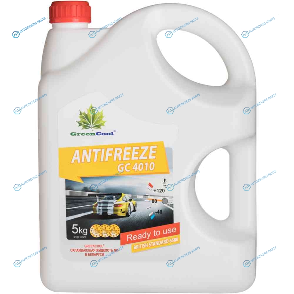 752170 Антифриз GreenCool GC4010 G11. 5 кг (жел.)