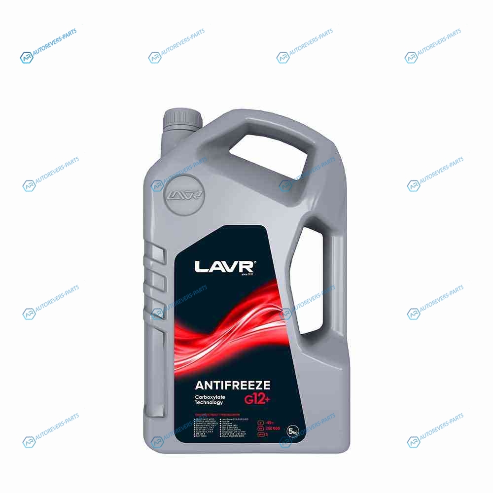 Ln1710 Охлаждающая жидкость ANTIFREEZE LAVR -45 G12+ 5кг