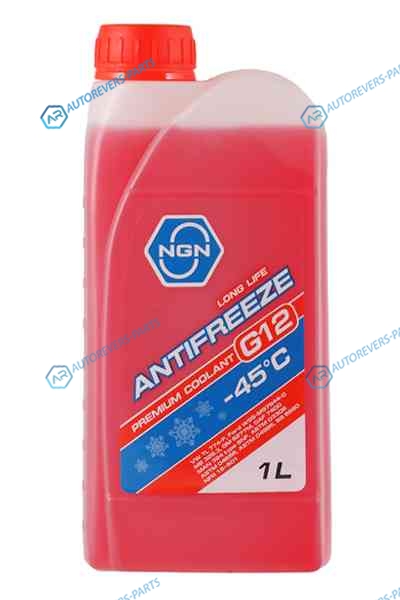 V172485640 Антифриз. готовый раствор G12 -45 красный 1л