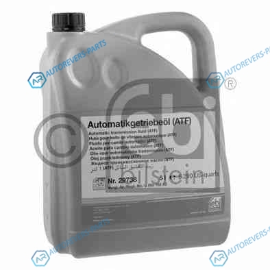 29738 Масло трансмиссионное ATF полусинтетическое желтое VW LT 71141 5л