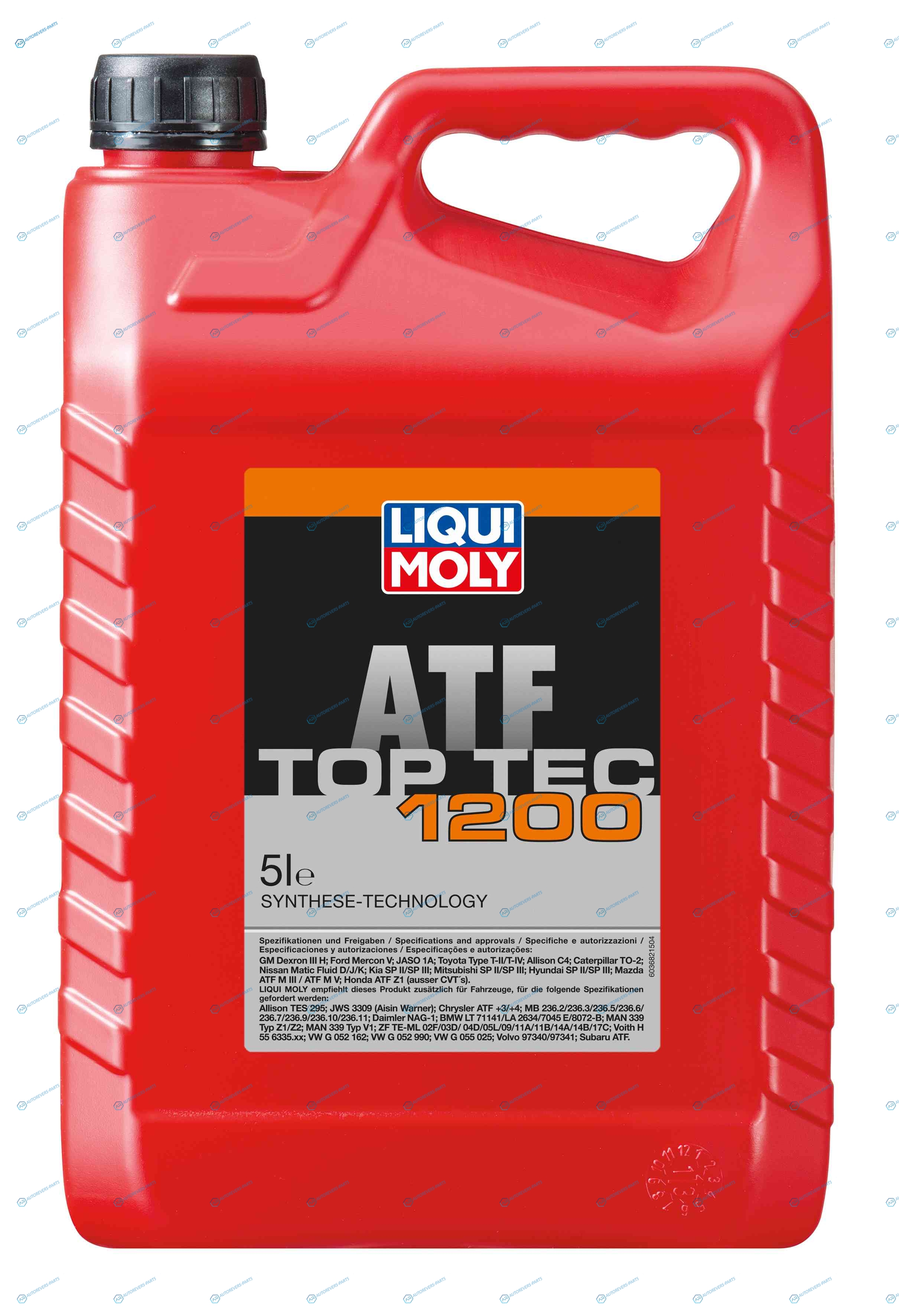 8040 ATF 1200 Top Tec дАКПП 5л (НС-синт.транс.масло)