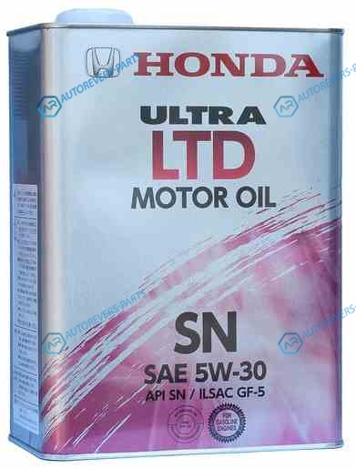 08218-99974 Масло моторное полусинтетическое Ultra LTD-SN 5W-30. 4л