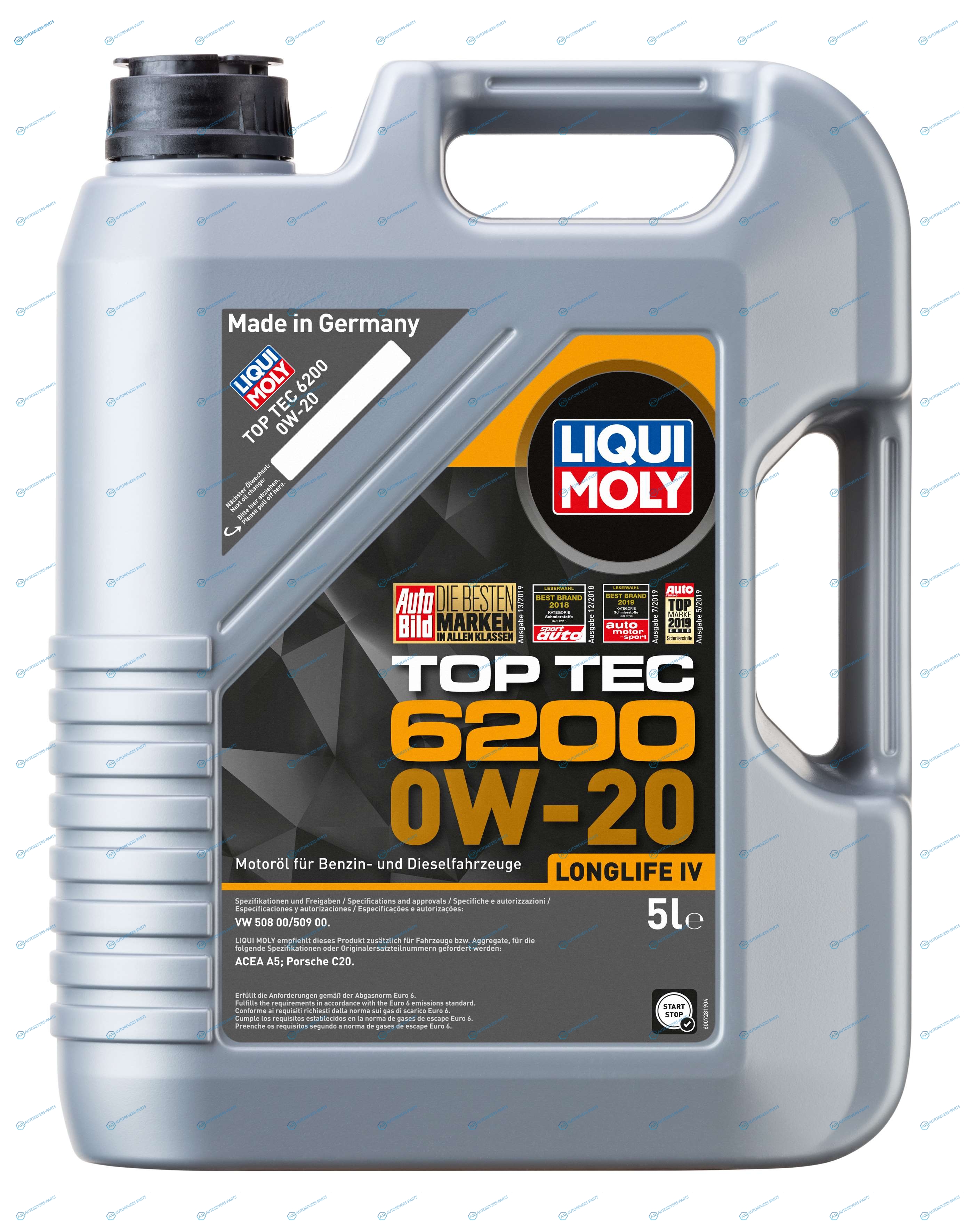 20789 0W-20 Top Tec 6200 5л (синт.мотор.масло)