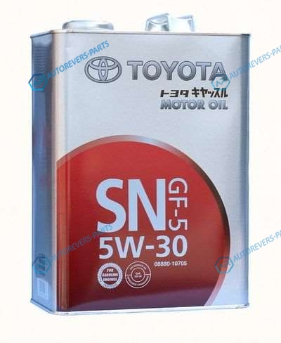 08880-10705 Масло моторное синтетическое SN 5W-30. 4л