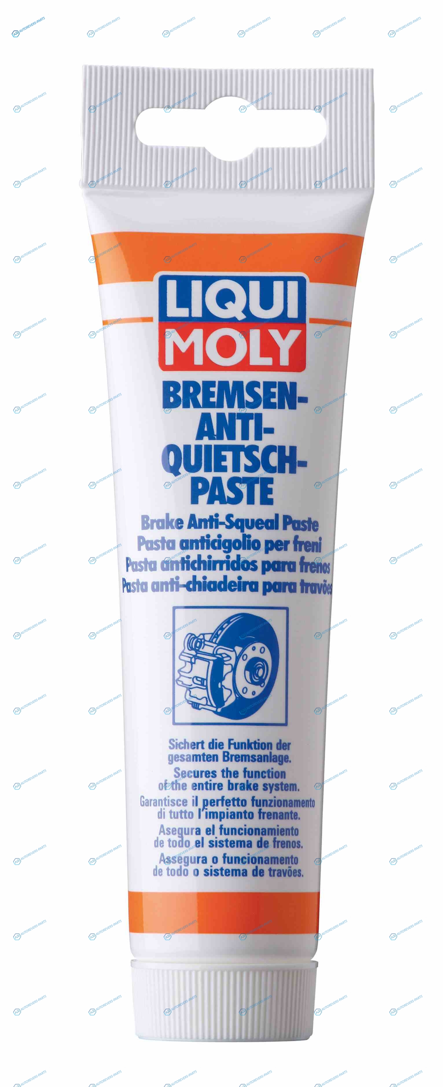 3077 Смазка синтетическая дторм.сист. Bremsen-Anti-Quietsch-Paste (0.1кг)