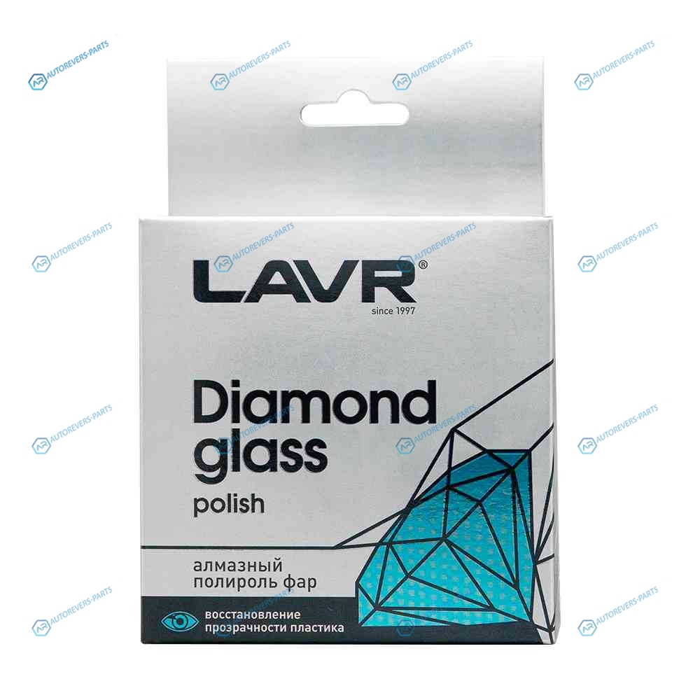 LN1432 Полироль фар алмазный Diamond glass polish