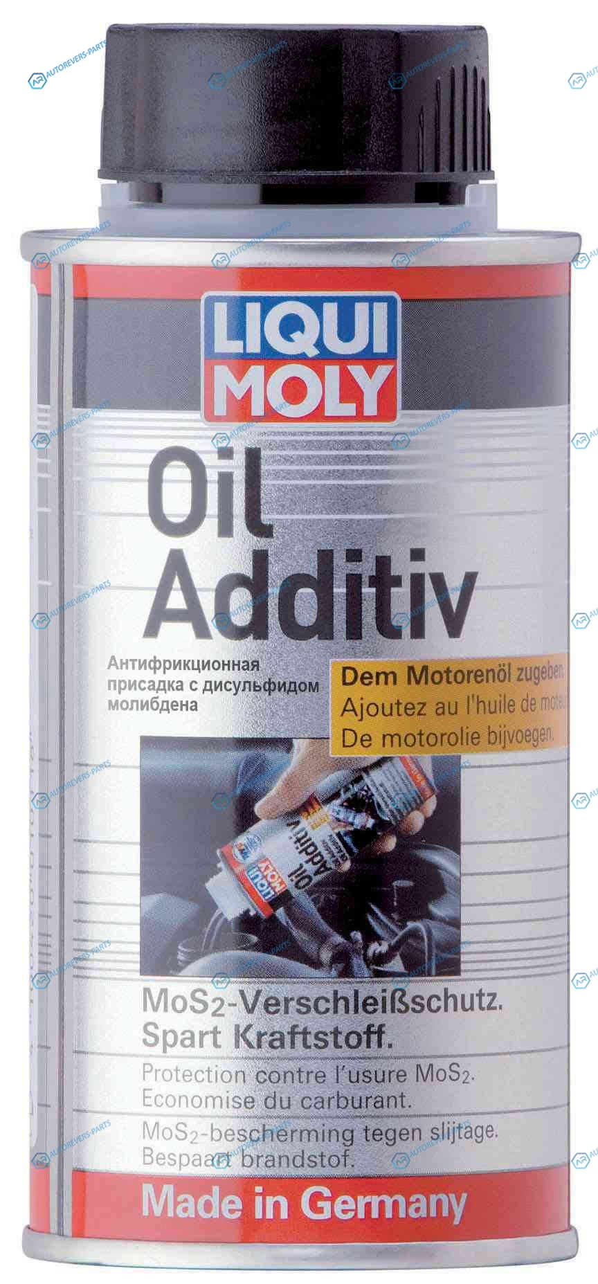 3901 Присадка антифрикц. с дисульфидом молибдена в мот.масло Oil Additiv (0.125л)